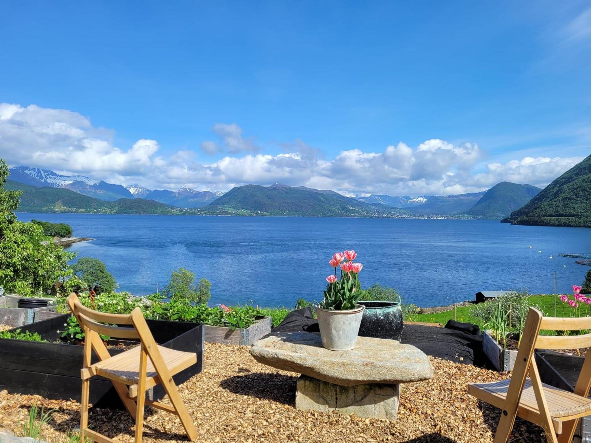 Irenegarden - Fjord View Holiday Home Lauvstad Экстерьер фото
